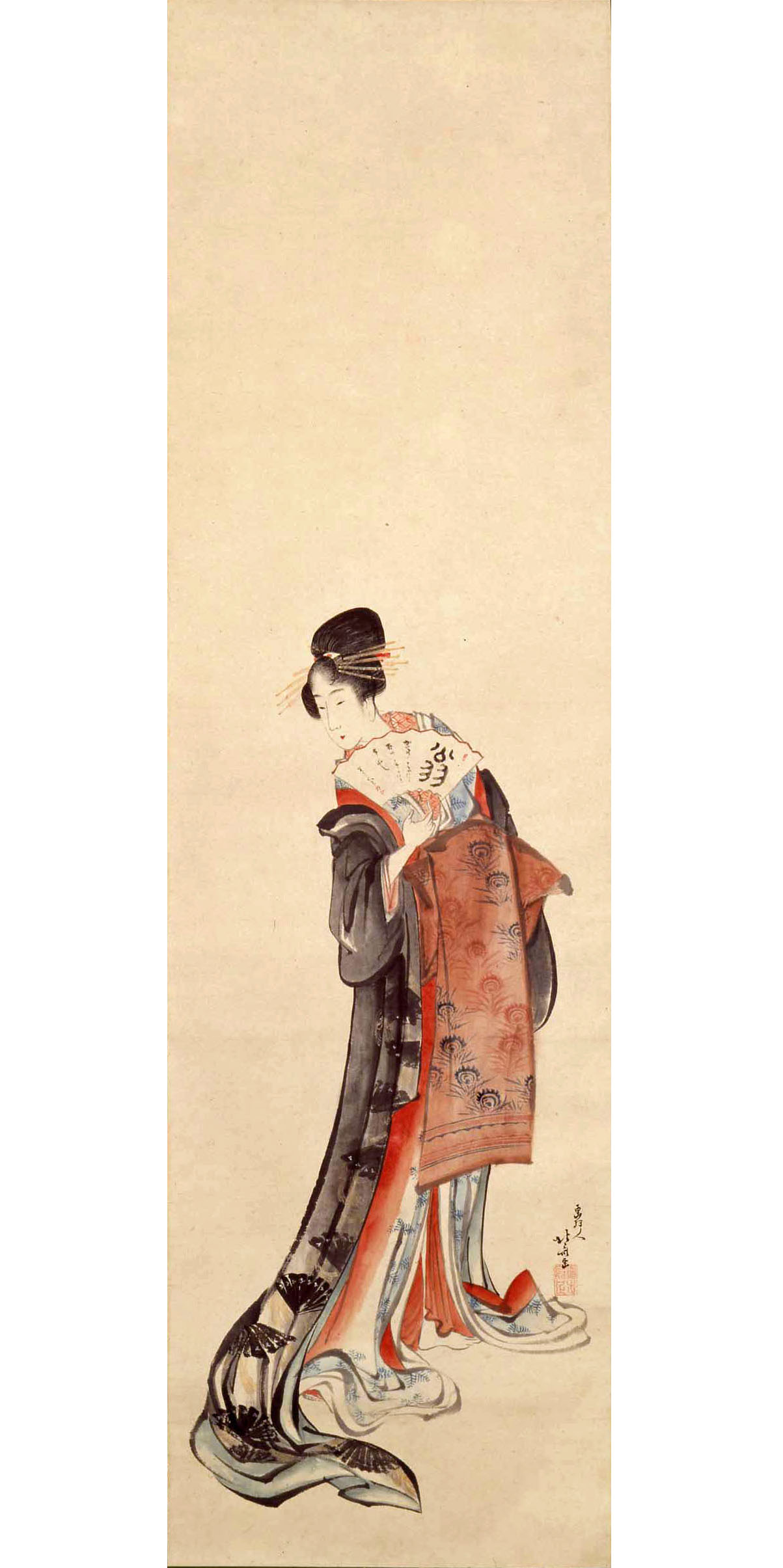 葛飾北斎「見立三番叟」その2【前期展示】