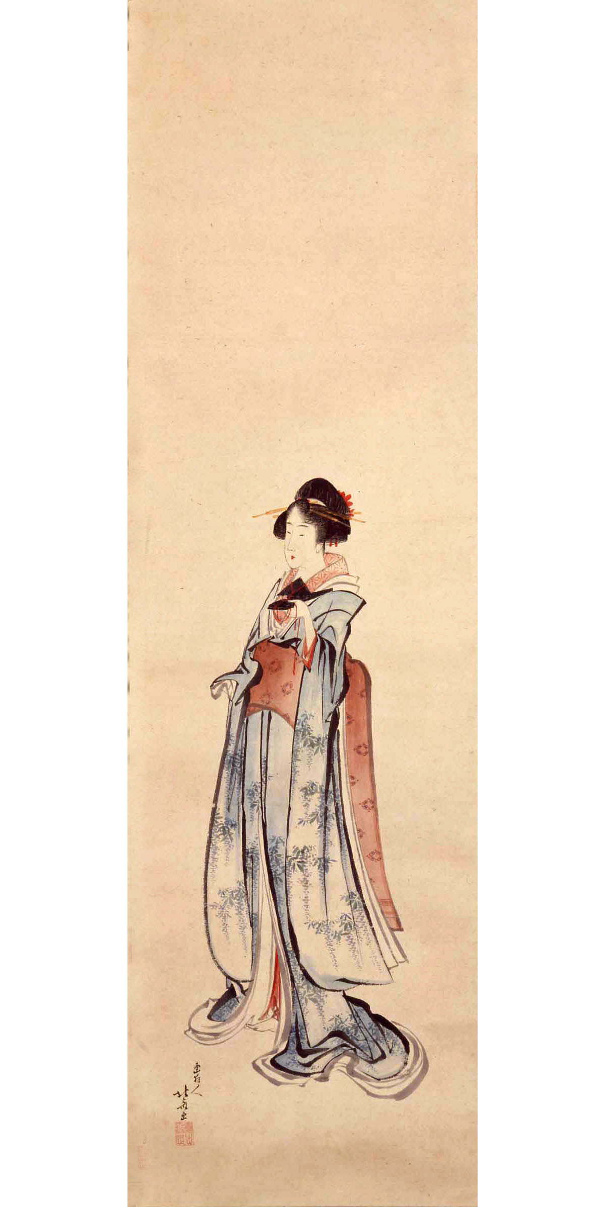 葛飾北斎「見立三番叟」その3【前期展示】