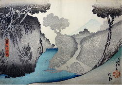 歌川国貞「北國五色墨（花魁）」（北海道立近代美術館蔵）後期展示