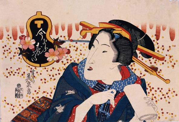 溪斎英泉「今よふすかた」